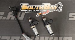 Форсунки 1650cc Toyota 2JZGTE SouthBay Fuel Injectors, 14мм, комплект (6шт)