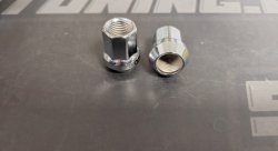 Колесные гайки KICS KYOKUGEN M12X1,25 Хром, высота 26мм