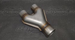 Переходник выхлопных систем Magnaflow style (Y-pipe) 57мм