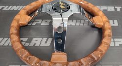 Руль Nardi Style 355мм, большой вылет, под дерево