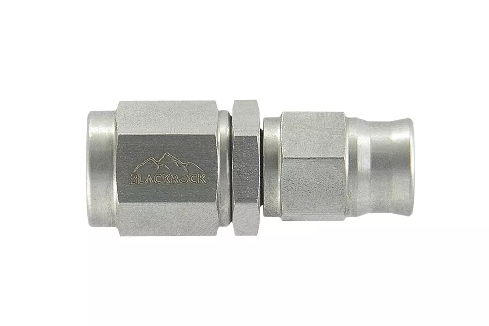 Фитинг мама M10*1,25 под прямой конус, вращающийся AN3 нерж. сталь, BLACKROCK LAB