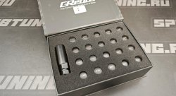 Гайки колесные Greddy M84 PRO MAX M12x1.5 черные