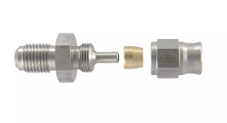 Фитинг AN3 - M10*1,25 (папа) под прямой конус, нерж.сталь BLACKROCK LAB