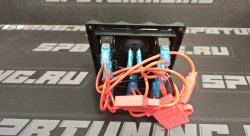 Панель управления пластик, 5 тумблеров, вольтаж, 12V