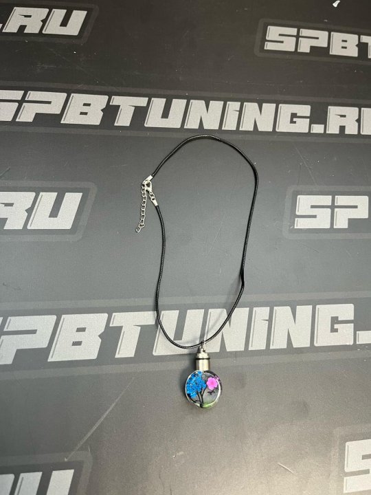 Брелок *сакура* синий