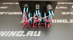 Панель управления алюминий, 6 кнопок, 12V