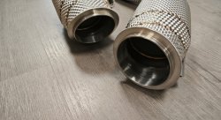 Приемные трубы (даунпайпы) HeatShield Catted BMW-DP-0080 BlackRock BMW S55 M2Comp/M3/M4 F80/F82/F87