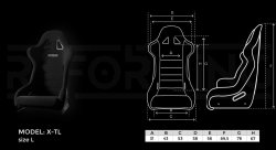 Спортивное сиденье Reforming X-TL (Омологация)
