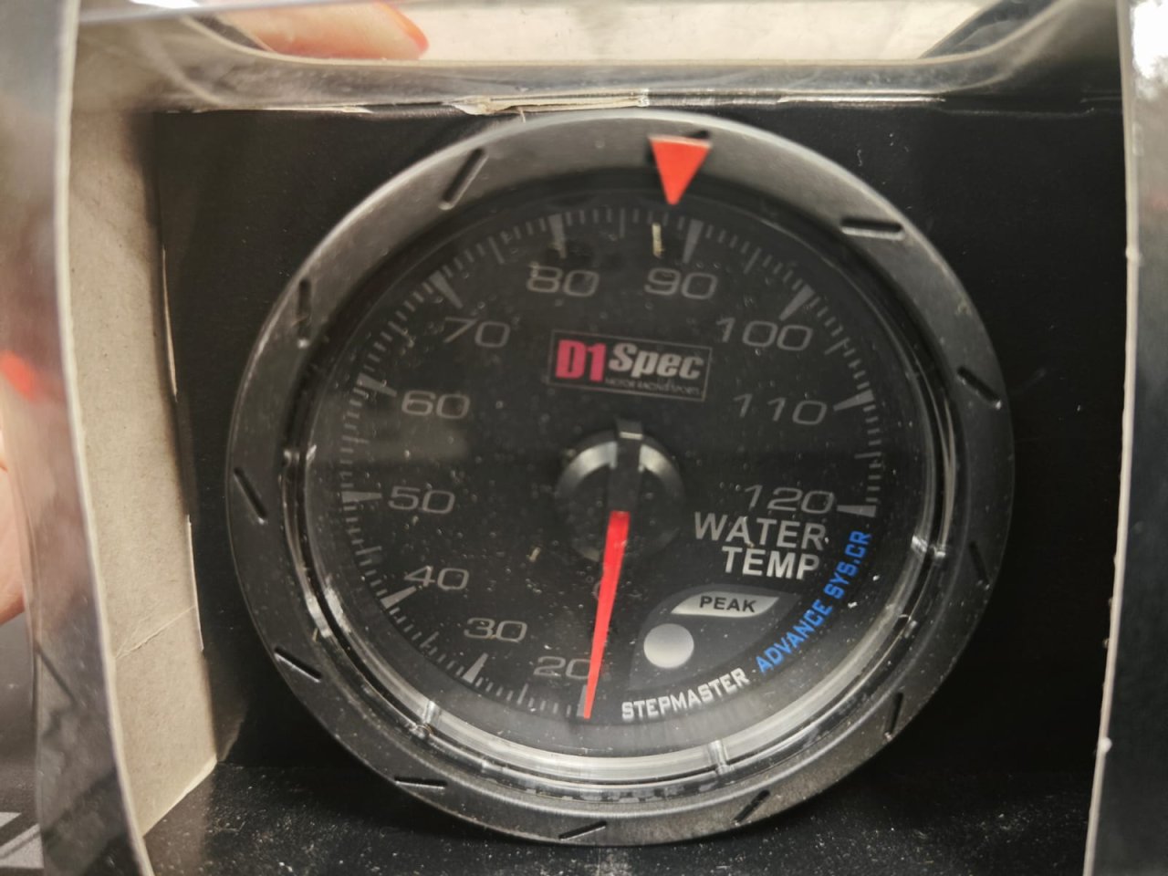 Датчик D1spec 60мм Water Temp температура воды с варнингами и пиками