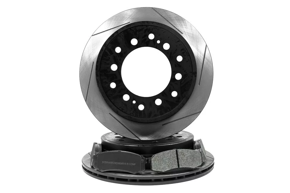 КОМПЛЕКТ ЗАДНИЙ Тормозные диски + колодки DC Brakes Toyota LC150 PRADO, Lexus GX460