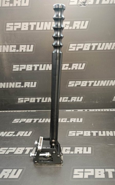 Гидравлический ручник вертикальный Harddes с обратным выжимом (чёрный)