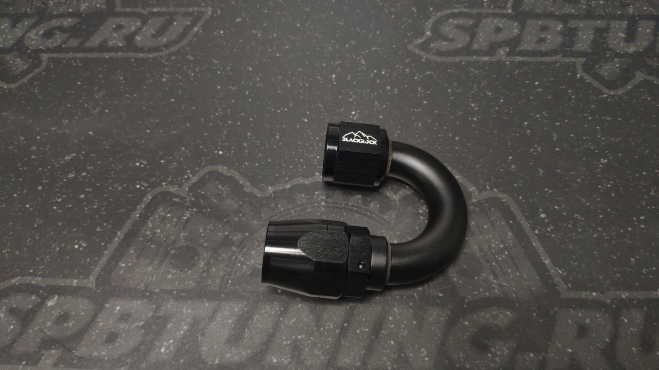 Фитинг AN16 180 градусов, под шланг AN