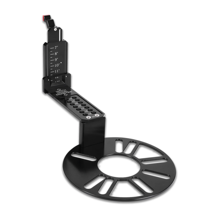 Инструмент для измерения вылета колесных дисков