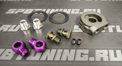 Проставка SK Custom под масляный радиатор с банжо болтами