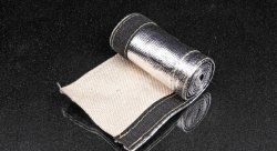 Термоизоляция шлангов и проводов 20мм, длина 90см, на липучке, 500 градусов - 1000 градусов