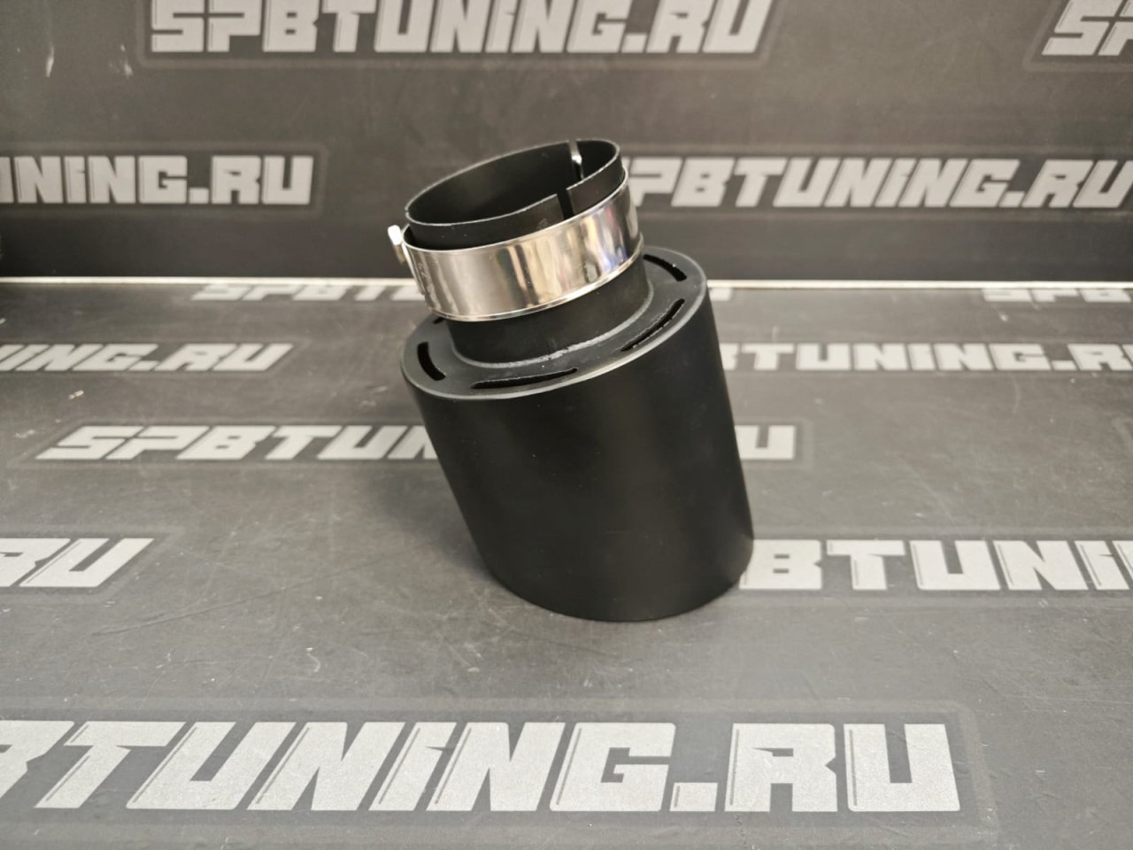 Насадка на глушитель D посадочный 63мм / D наруж 101мм