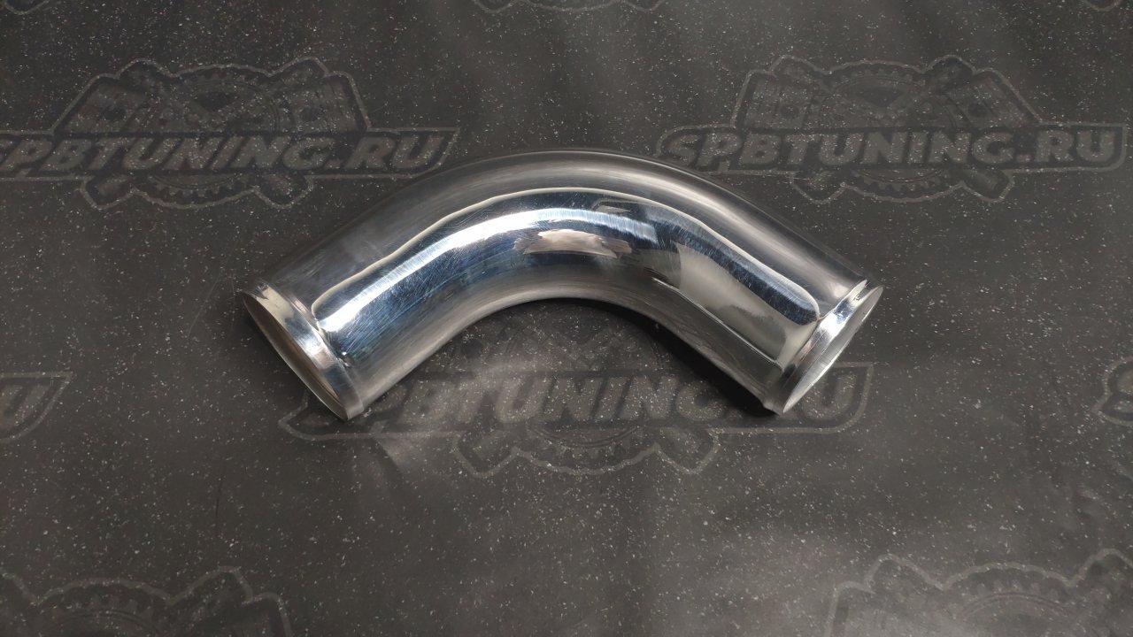 Труба алюминиевая 57мм 90 градусов 300мм