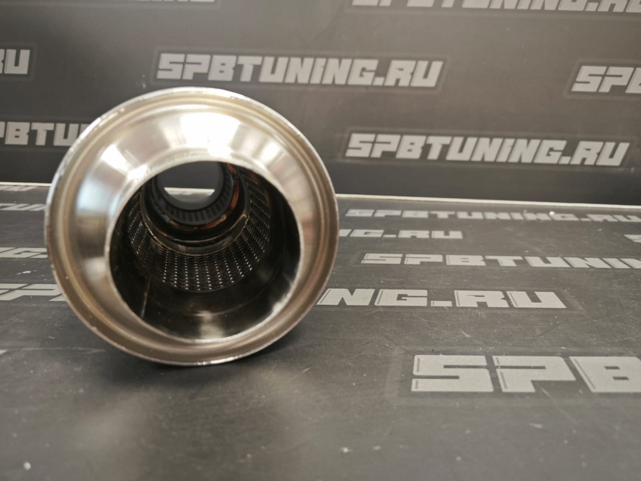 Резонатор круглый с камерой 63мм (110*300) - Be Solve System