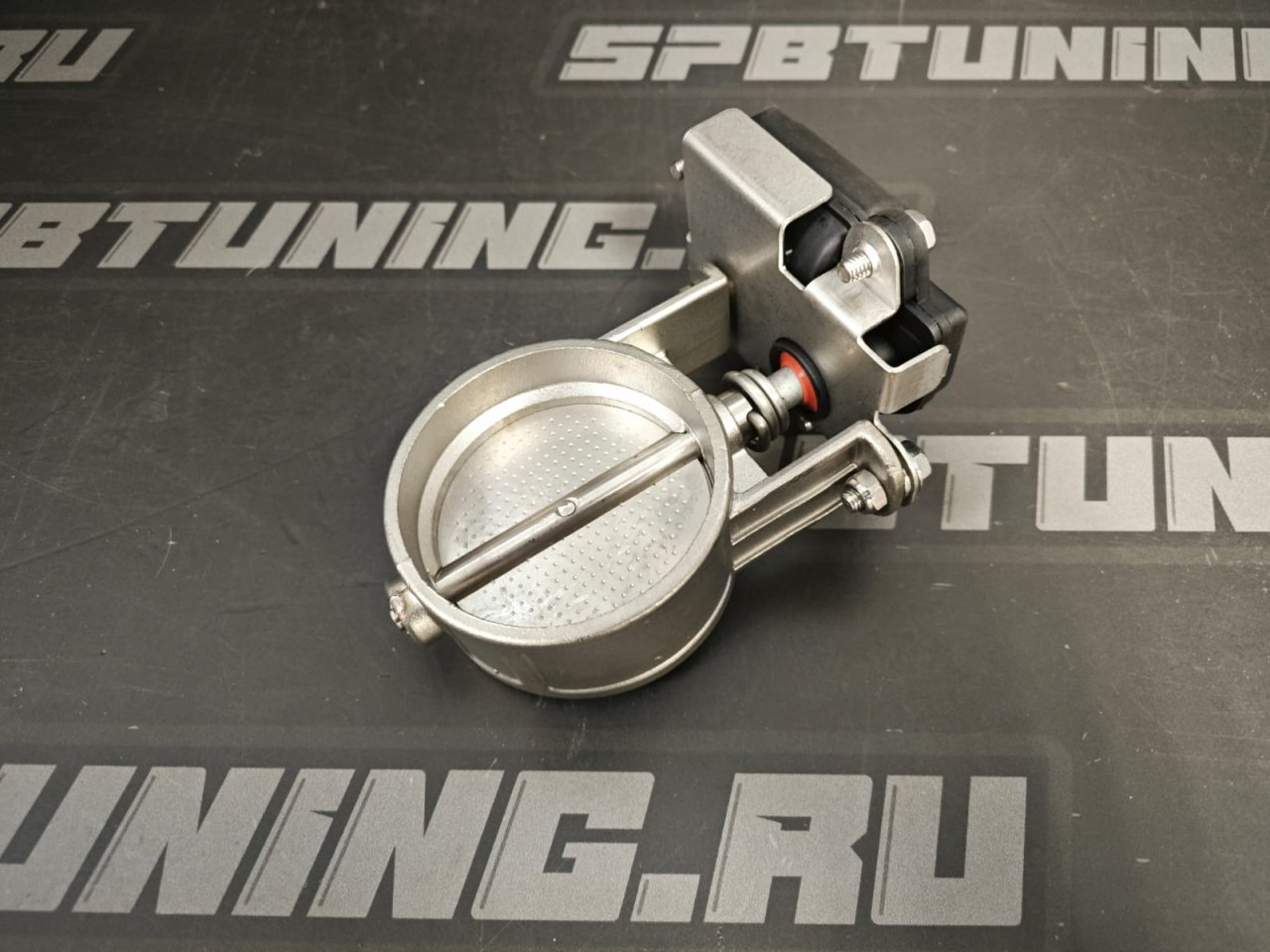 Электрическая заслонка для глушителя 70мм