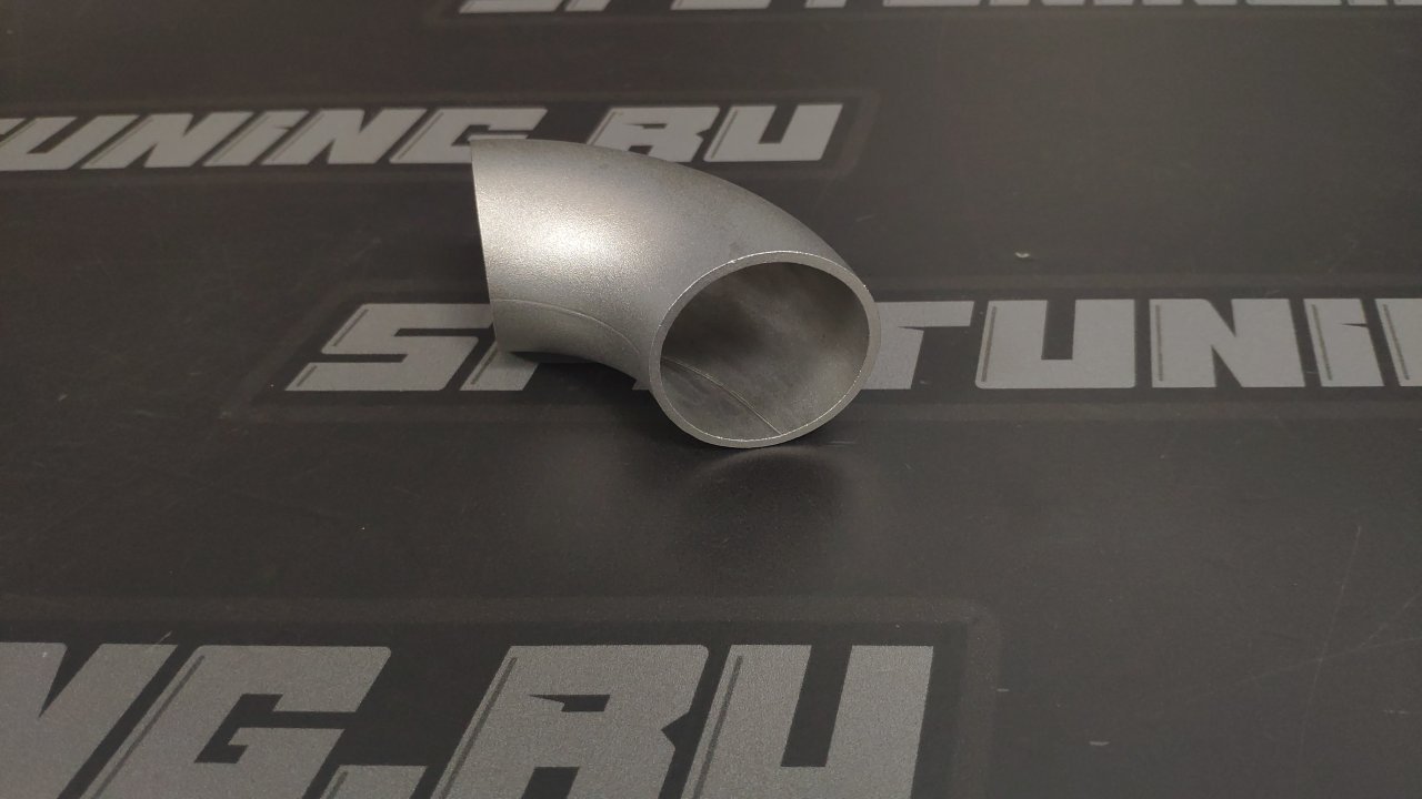 Отвод 42,4мм*3мм 90 градусов (нержавеющая сталь AISI304)