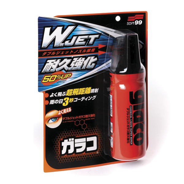 Антидождь Glaco "W" Jet Strong для стекол, 180 мл