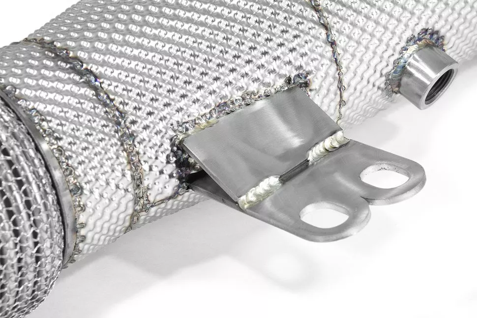 Приемная труба (даунпайп) термоэкран BLACKROCK LAB BMW B58 2016+