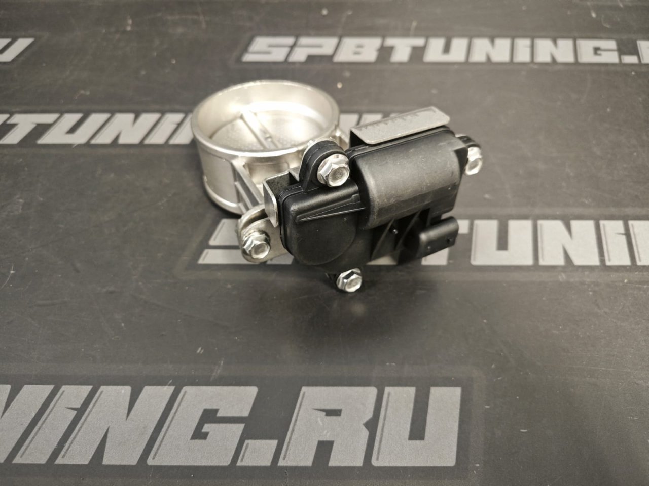 Электрическая заслонка для глушителя 70мм