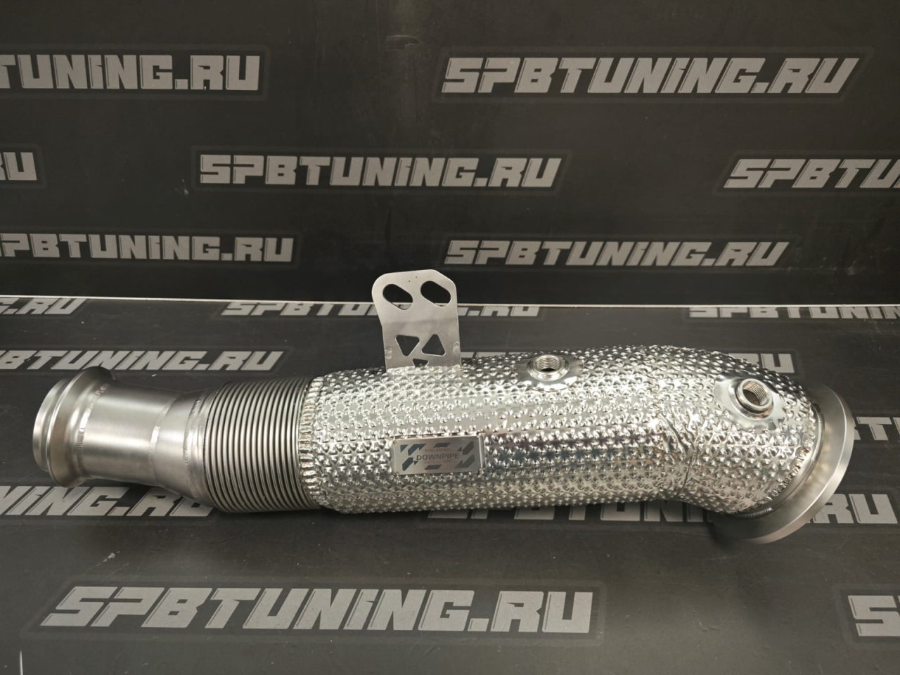 Даунпайп B58 ОПФ + HeatShield - Be Solve System