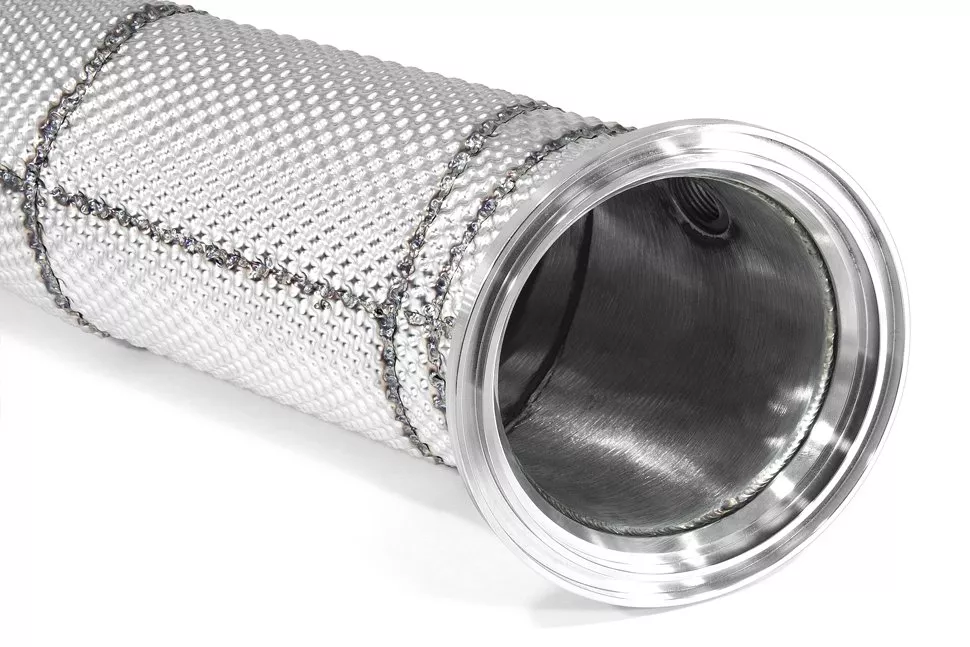 Приемная труба (даунпайп) термоэкран BLACKROCK LAB BMW B58 2016+