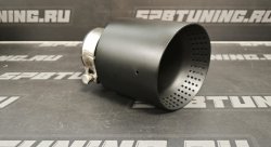 Насадка на глушитель D посадочный 70мм / D наруж 114мм