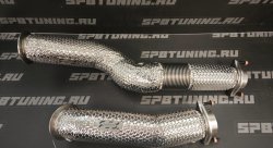 Даунпайп BMW M3/4(G80-83) M2(G87) + HeatShield - Be Solve System