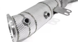 Приемная труба (даунпайп) термоэкран BLACKROCK LAB BMW B58 2016+