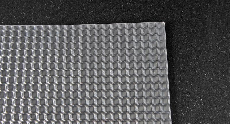 Термоизоляция листовая 500*500*0,5мм, алюминий