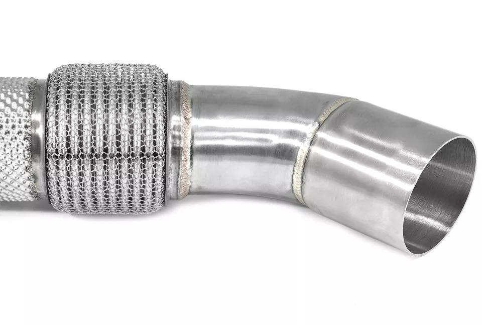 Приемная труба (даунпайп) термоэкран BLACKROCK LAB BMW B58 2016+