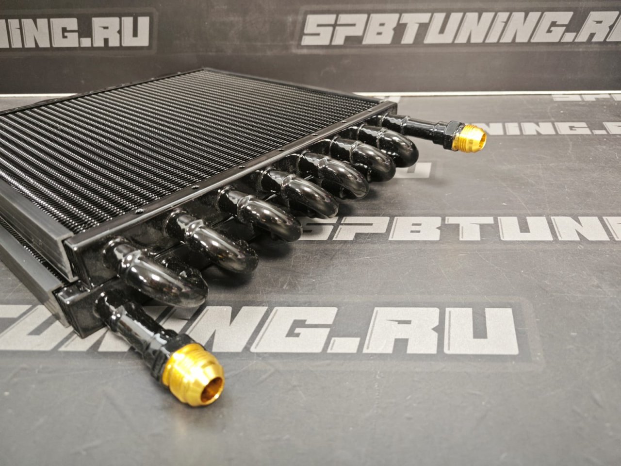 Радиатор масляный трансмиссионный 357*255*44 (16 рядов)