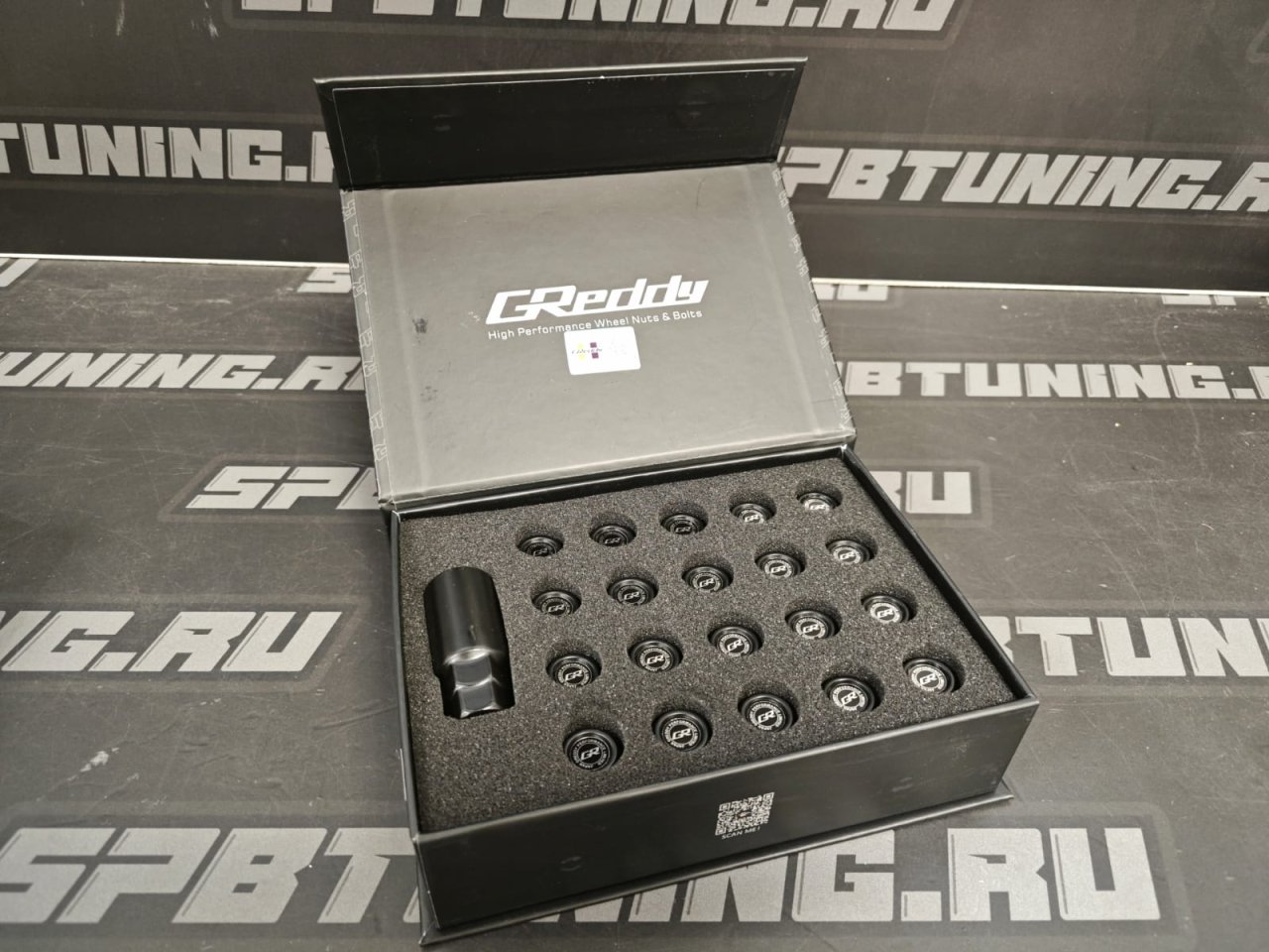 Гайки колесные Greddy M32P PRO MAX M12х1.5 черные