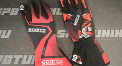 Sparco RUSH перчатки для картинга, красный/черный, р-р 13