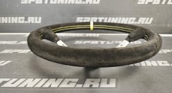 Руль спортивный OMP CORSICA замша, титановый/жёлтый, диам.350мм