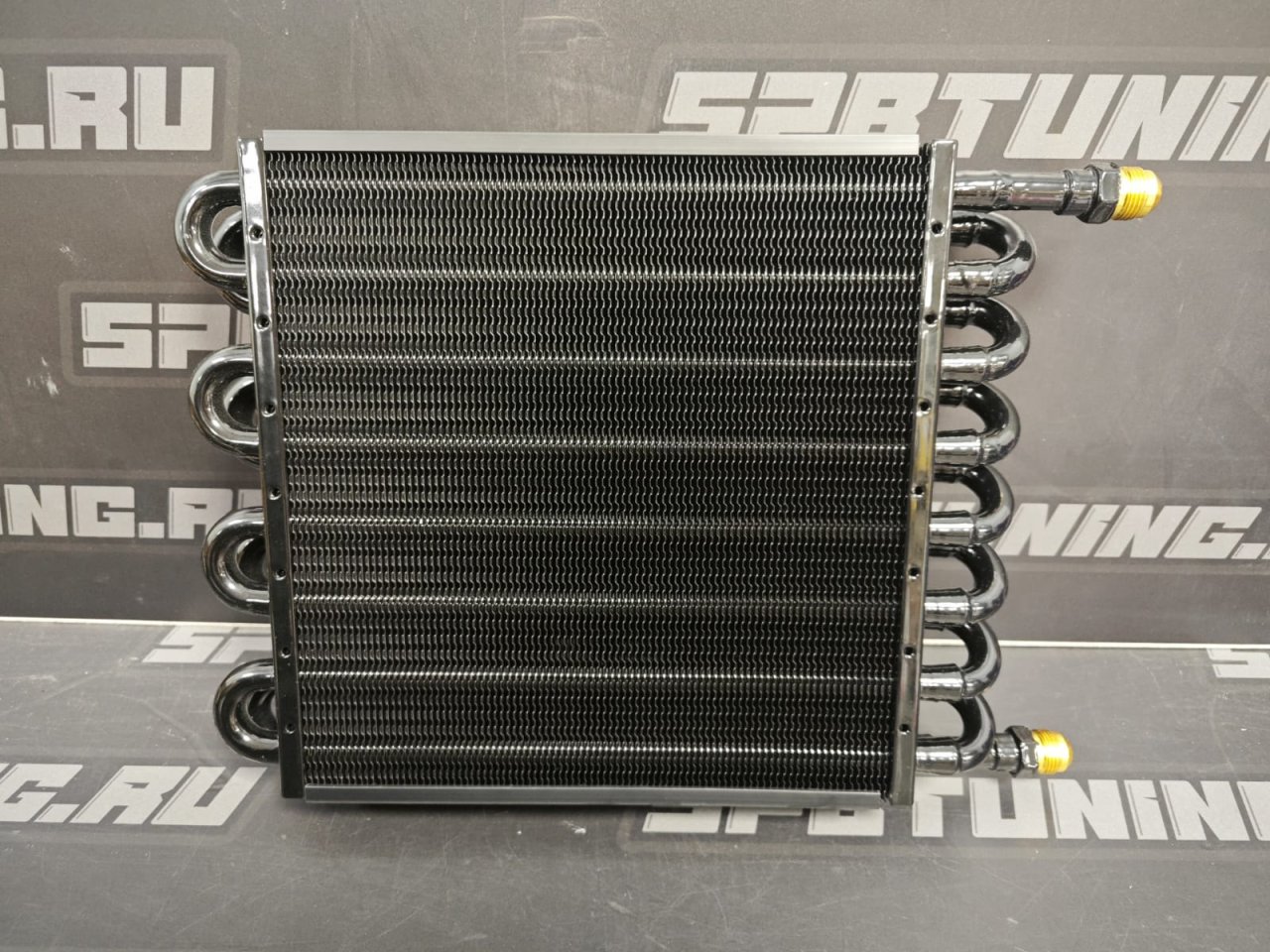 Радиатор масляный трансмиссионный 357*255*44 (16 рядов)