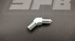 Фитинг AN3 - 1/8" NPT 45 градусов, сталь
