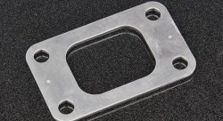 Прокладка турбины T3 73 мм (прямоугольная 4 отверстия) 413-03001-002 KINUGAWA