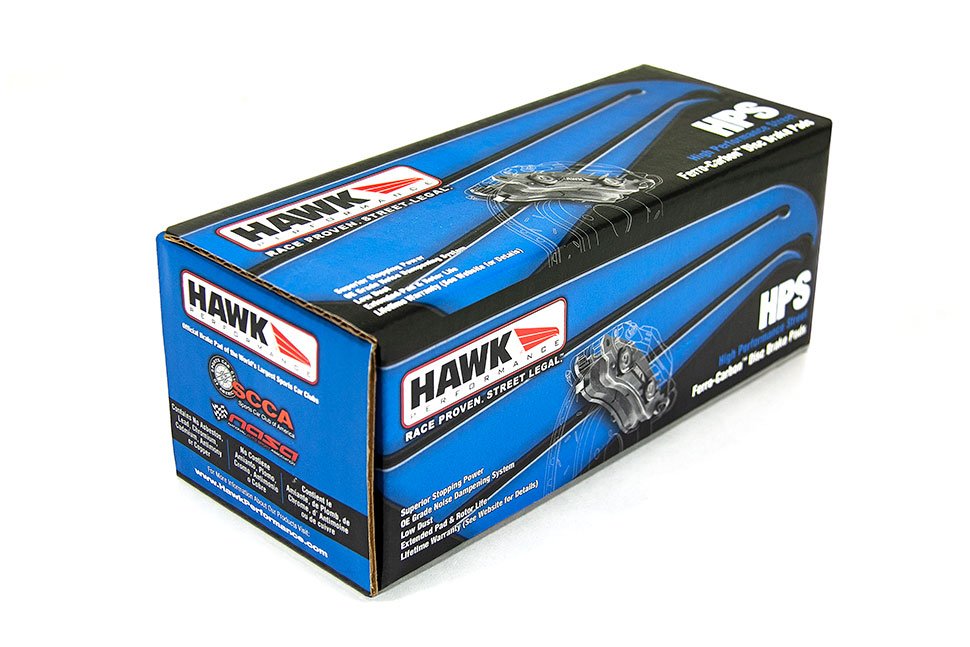 Колодки тормозные HB548F.510 HAWK HPS Brembo Renault Clio3 RS; FIAT 124 SPIDER; Mazda MX5 ND перед