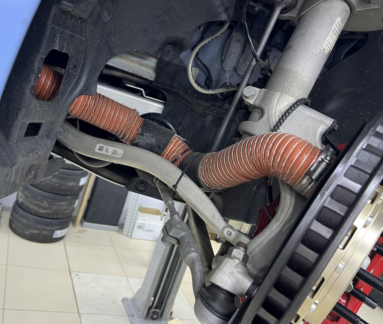 Комплект охлаждения тормозов RPE для BMW M4 G82; M3 G80; M2 G87;  RPE-BC027