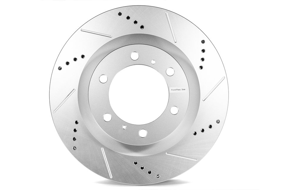 Тормозной диск JBR1395 PowerStop Toyota LC150 PRADO, Lexus GX460, Передний 338x32мм