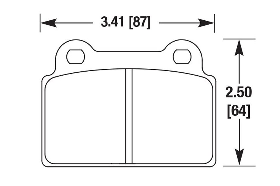 Колодки тормозные DP51985NDX EBC Bluestuff задние MITSUBISHI Lancer EVO10
