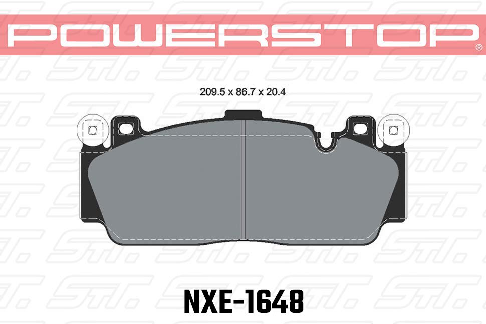 Колодки тормозные NXE-1648 PowerStop NEXT GEN EURO передние BMW M5 F10; M6 F13; M2 F87 M Sport