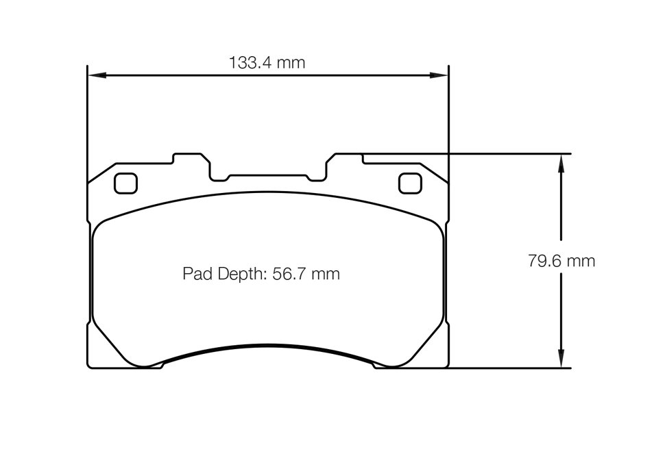 Колодки тормозные 8299-RSL29 PAGID RSL29 передние TOYOTA YARIS GR 1.6 2020->