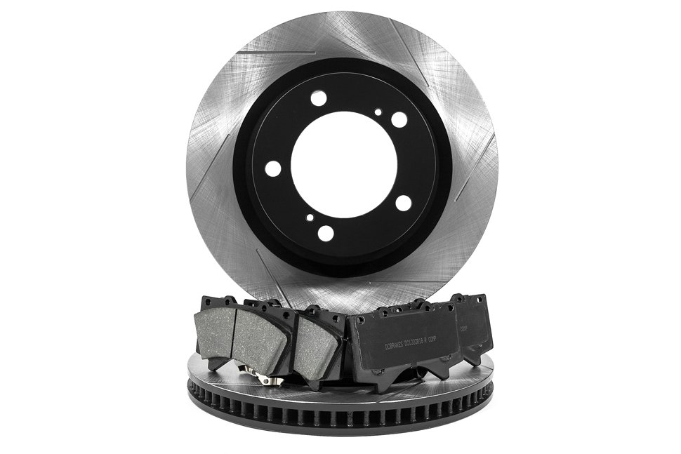 Комплект Передний Тормозные диски DC Brakes+колодки HD+ Toyota LC200, Lexus LX450D, LX570 2015+