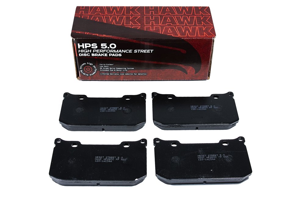 Колодки тормозные HB927B.568 HAWK STREET 5.0 Chevrolet Corvette C8 Z51 задние