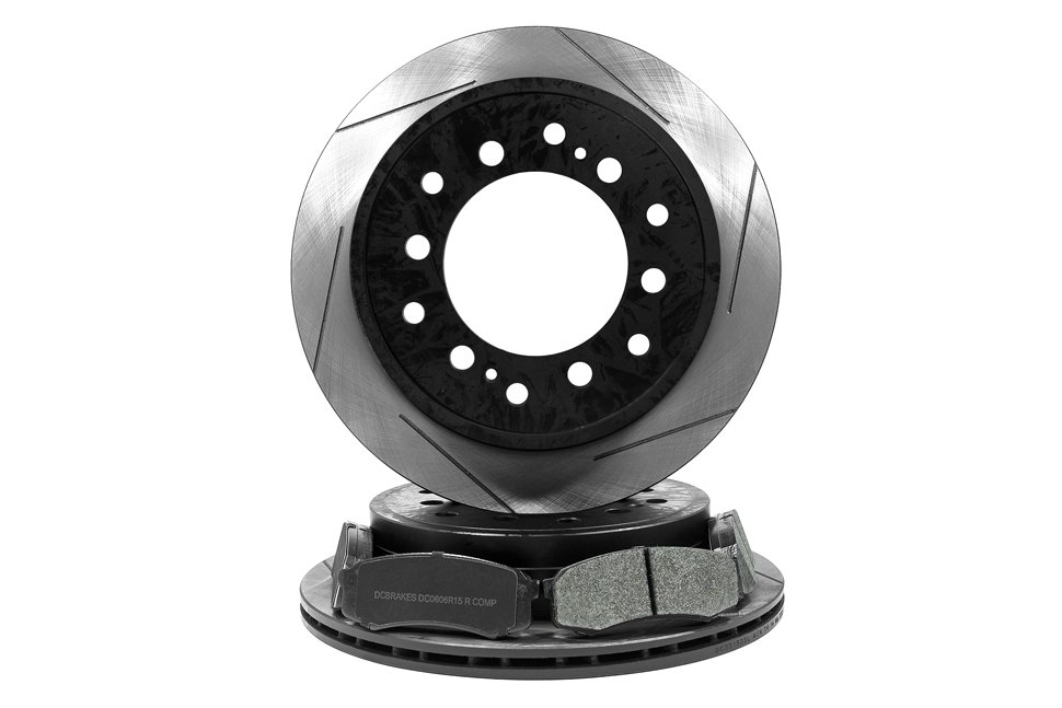 Комплект Задний Тормозные диски + колодки DC Brakes Toyota LC150 PRADO, Lexus GX460